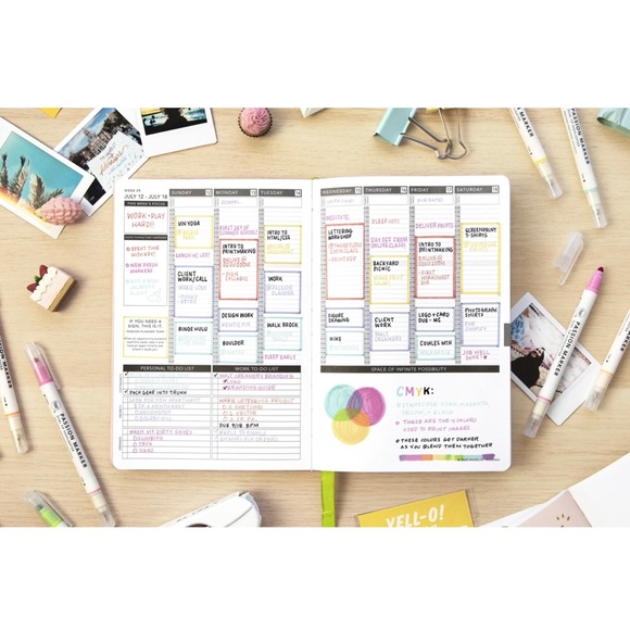 Weekly 2021 Annual Rose Gold Passion Planner Small - Picture 4 of 7